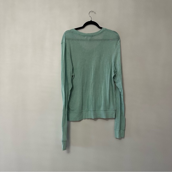 WILDFOX PJ top soft teal turquoise color - Picture 2 of 3